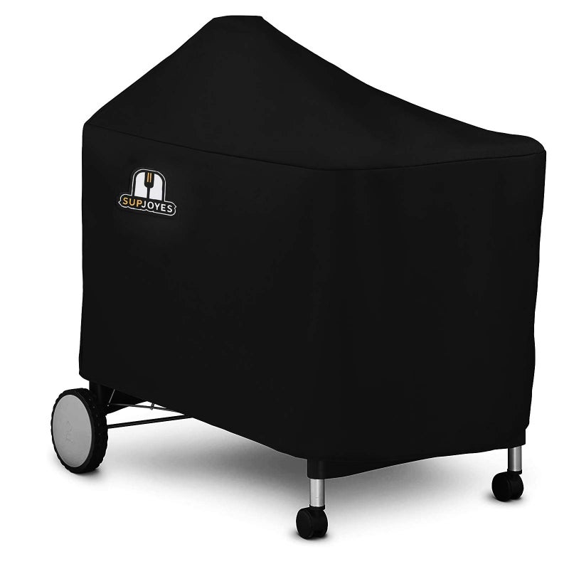 SUPJOYES Grill Cover for Weber Performer Deluxe Charcoal, 22 Inch BBQ Covers, Heavy Duty Waterproof Accessories for Weber Performer Charcoal - Image 1